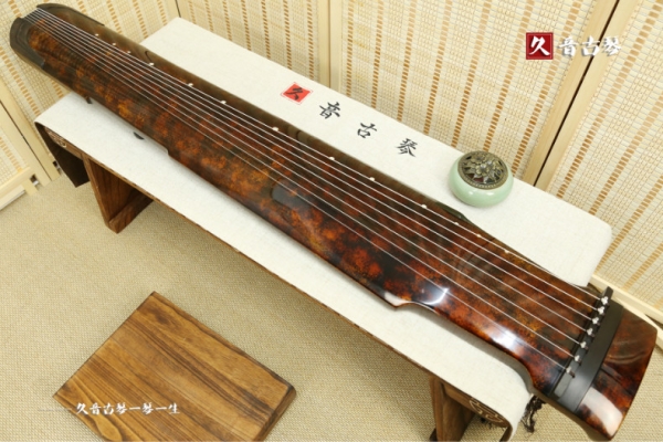 陕西省收藏级古琴【犀牛皮纹仲尼式】